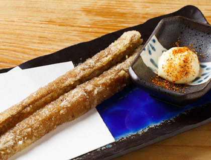 ごぼうの唐揚げ